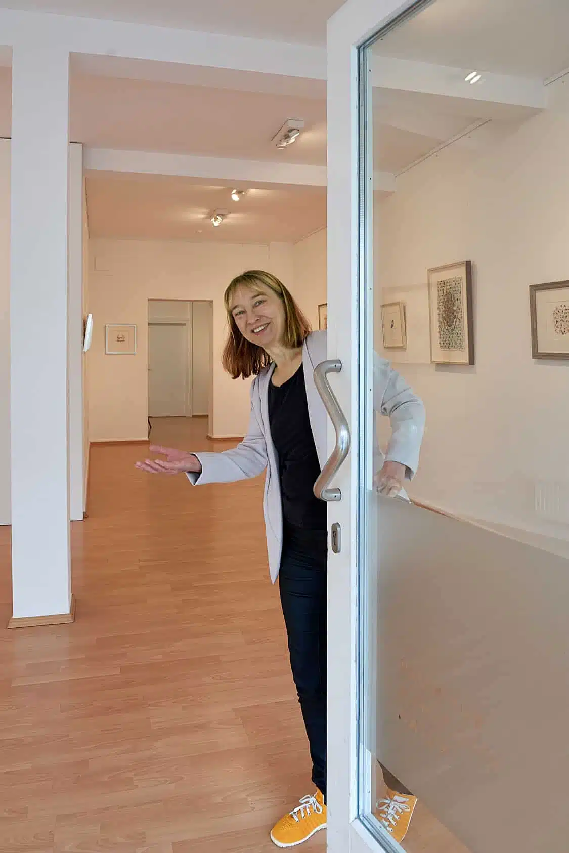 Magdalena Hohlweg lädt ein in ihre Galerie